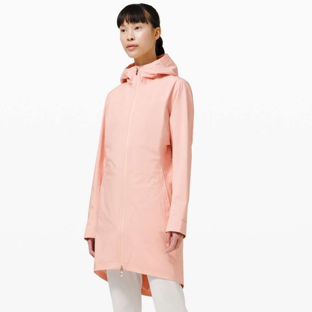 Lululemon Rain Rebel Jacket in Pink Mist